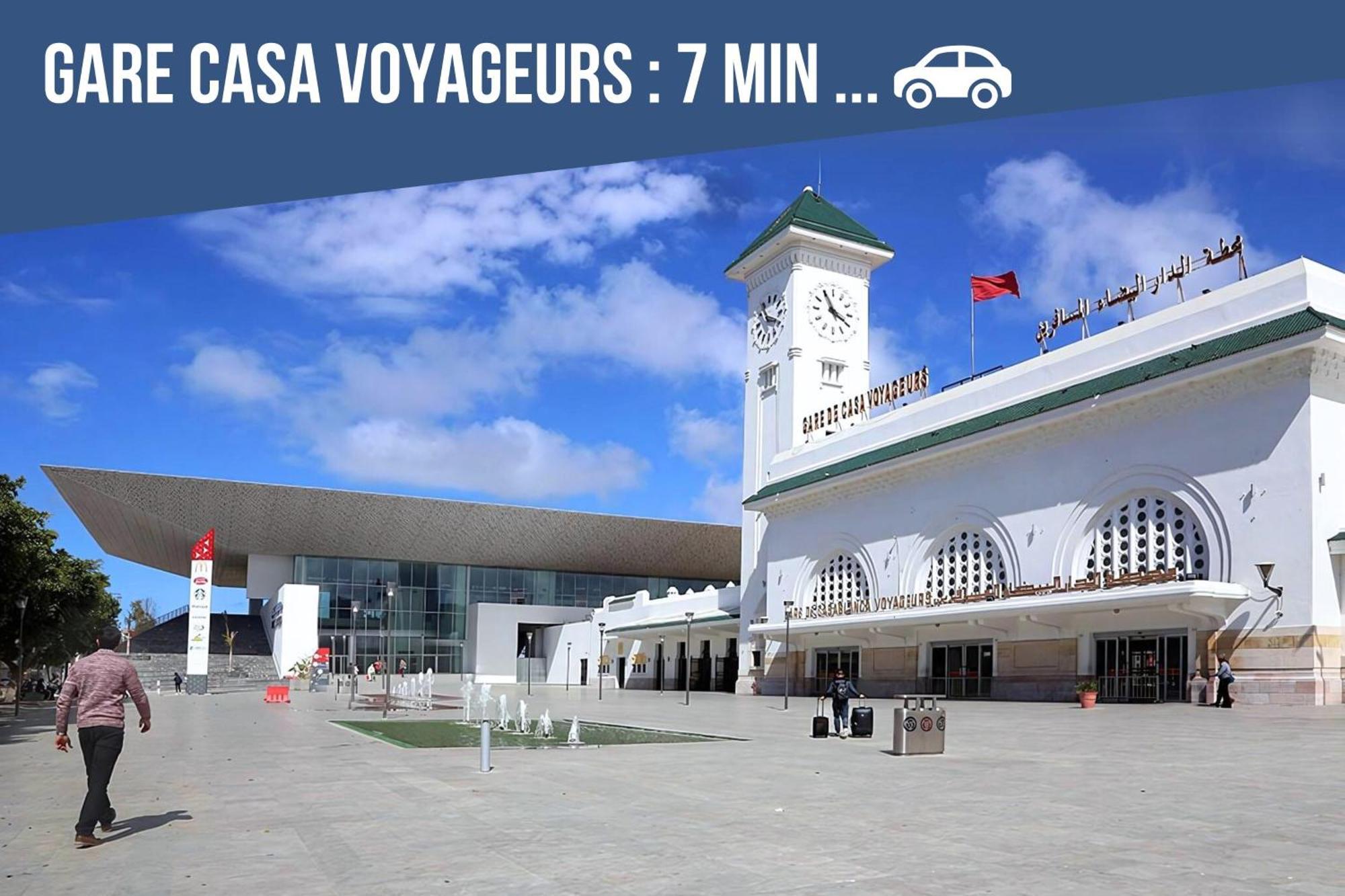 Studio Cosy Proche Gares & Mosque Hassan II Casablanca Exterior photo
